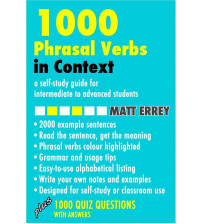1000 phrasal verbs in context