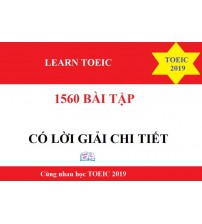 1560 bài tập Toeic 2019 có lời giải chi tiết