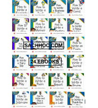 24 cuốn sách dạy viết tiếng anh theo 24 lĩnh vực đặc sắc khác nhau