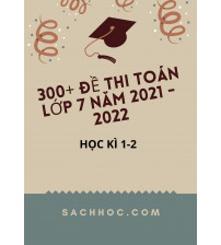 300+ đề thi toán lớp 7 học kì 1-2 năm 2021 - 2022