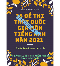 35 đề thi thử THPT Quốc Gia môn tiếng anh năm 2021