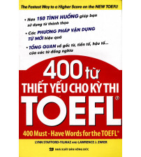 400 Từ Thiết Yếu Cho Kỳ Thi TOEFL