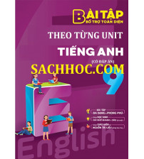 Bài tập bổ trợ toàn diện tiếng anh 9 theo từng unit (giải chi tiết)