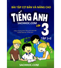 Bài tập cơ bản và nâng cao tiếng anh lớp 3 tập 1,2 - Chương trình mới
