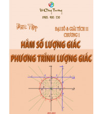Bài tập hàm số lượng giác và phương trình lượng giác - Võ Công Trường
