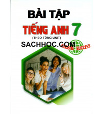Bài tập Tiếng Anh 7 Global success theo từng Unit