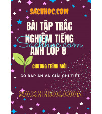 Bài tập trắc nghiệm tiếng anh lớp 8 - Chương trình mới (Có đáp án và giải chi tiết)
