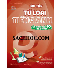 Bài tập từ loại tiếng anh ôn thi vào lớp 10 và 10 chuyên