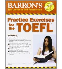 Barron's practice exercises for the TOEFL 7th Edition (ebook+audio)