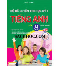 Bộ đề luyện thi học kỳ 1 môn tiếng anh 8 chương trình mới