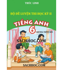 Bộ đề luyện thi học kỳ 2 môn tiếng anh 6 chương trình mới