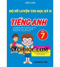 Bộ đề luyện thi học kỳ 2 môn tiếng anh 7 chương trình mới