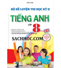 Bộ đề luyện thi học kỳ 2 môn tiếng anh 8 chương trình mới
