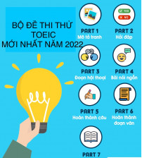 Bộ đề thi thử Toeic mới nhất năm 2022