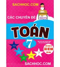 Các chuyên đề toán 7 mới nhất năm 2023