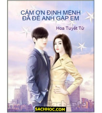 Cảm ơn định mệnh đã để anh gặp được em