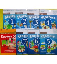 Cambridge Starters 1,2,3,4,5,6,7,8,9 (ebook+audio+answers)