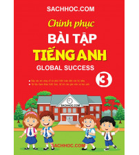 Chinh phục bài tập tiếng anh 3 Global Success (kèm audio)