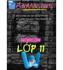 Đề Cương Ôn Tập GDCD 11 Học Kỳ 2 Năm 2020-2021 Trắc Nghiệm Và Tự Luận