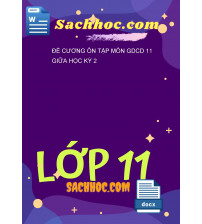 Đề Cương Ôn Tập Môn GDCD 11 Giữa Học Kỳ 2