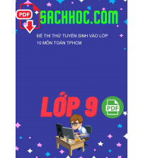 Đề Thi Thử Tuyển Sinh Vào Lớp 10 Môn Toán TPHCM