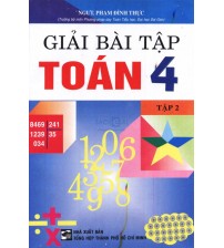 Giải bài tập toán 4 tập 2