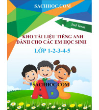 Kho tài liệu tiếng anh dành cho các em học sinh lớp 1,2,3,4,5