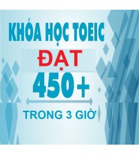 Khóa học đạt 450+ TOEIC trong 3 giờ