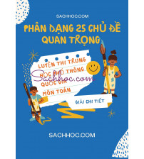 Phân Dạng 25 Chủ Đề Quan Trọng Luyện Thi Thpt Quốc Gia Môn Toán