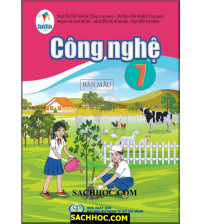 Sách giáo khoa Công nghệ 7 - Cánh diều