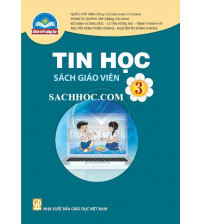 Sách giáo Viên Tin học 3 - Chân trời sáng tạo
