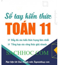 Sổ tay kiến thức toán 11