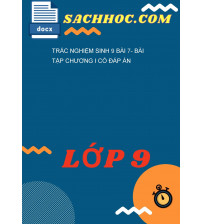 Trắc Nghiệm Sinh 9 Bài 7- Bài Tập Chương I Có Đáp Án