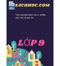 Trắc Nghiệm Sinh 9 Bài 8- Nhiễm Sắc Thể Có Đáp Án