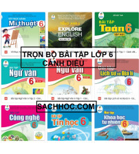 Trọn bộ sách Bài tập lớp 6 - Cánh diều