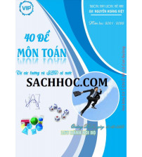 Tuyển tập 40 đề thi thử ôn thi tốt nghiệp THPT năm 2022 môn Toán