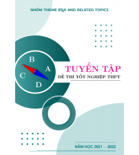Tuyển tập đề thi tốt nghiệp môn toán chính thức năm 2022